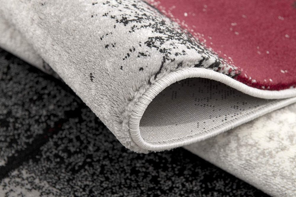 15' Gray Abstract Dhurrie Runner Rug