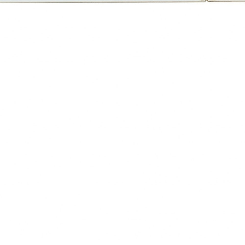 48" Champagne Mirrored Glass Console Table