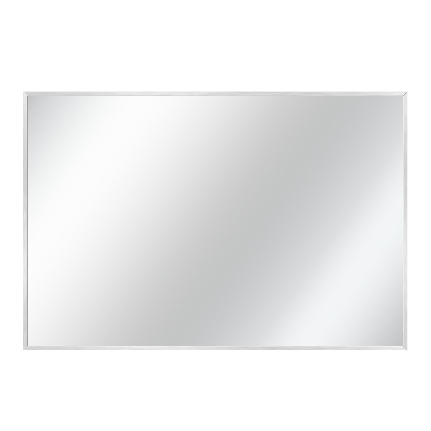 36" Gold Aluminum Framed Accent Mirror