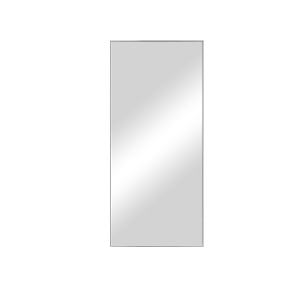 47" Silver Metal Accent Mirror