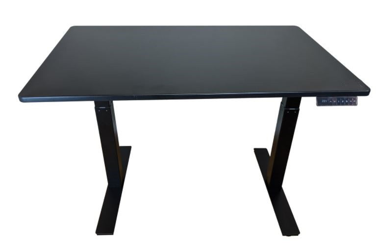 30" Adjustable Black Stainless Steel Standing Desk