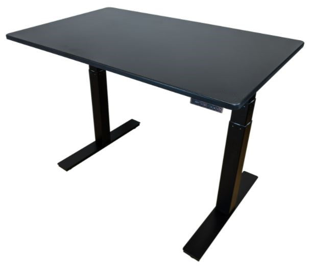 30" Adjustable Black Stainless Steel Standing Desk