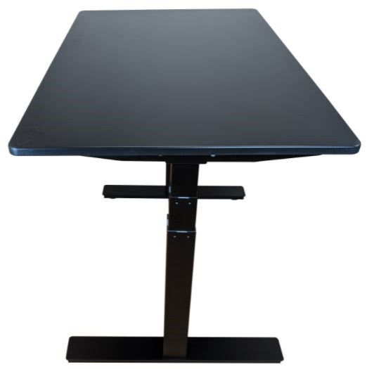 30" Adjustable Black Stainless Steel Standing Desk