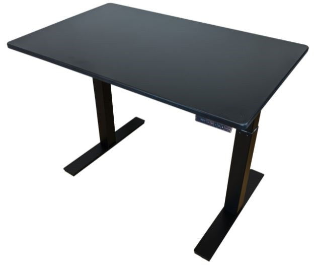 30" Adjustable Black Stainless Steel Standing Desk