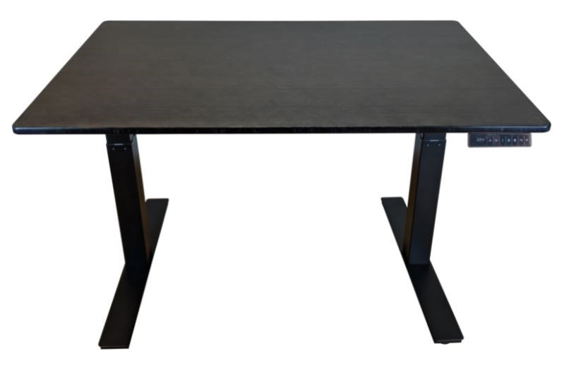 30" Adjustable Black Stainless Steel Standing Desk