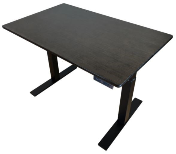 30" Adjustable Black Stainless Steel Standing Desk