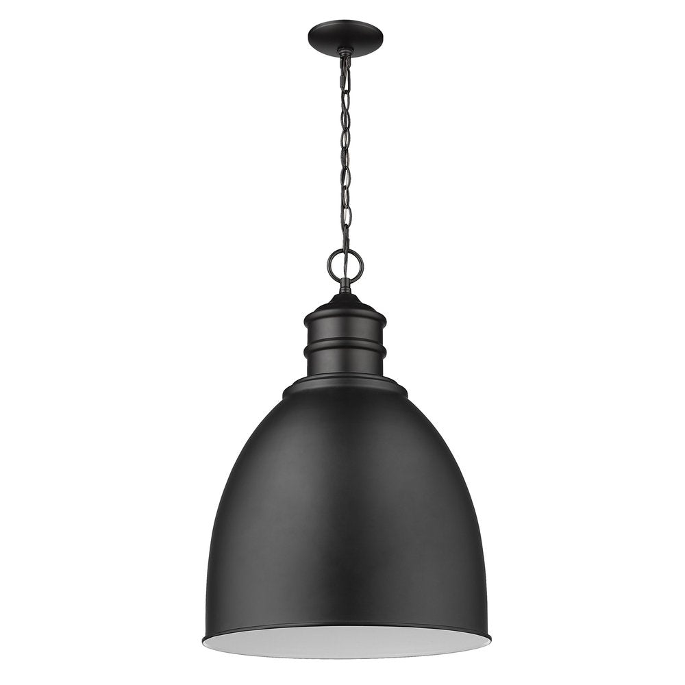 Black Metal Dimmable Ceiling Light With Black Shades