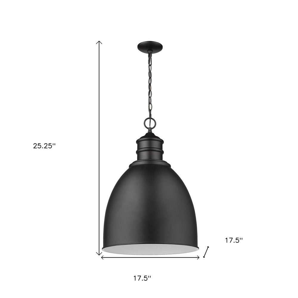 Black Metal Dimmable Ceiling Light With Black Shades