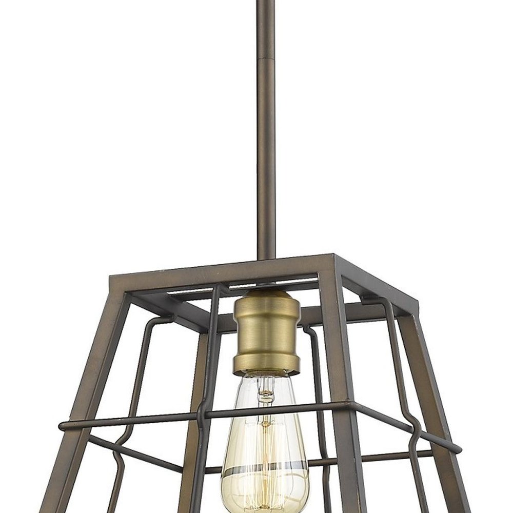 Bronze Metal Dimmable Ceiling Light
