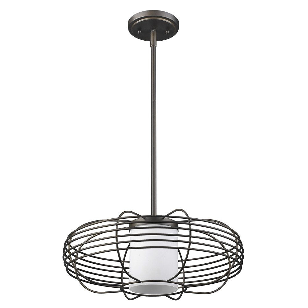Bronze Crystal Dimmable Ceiling Light With Copper Shades