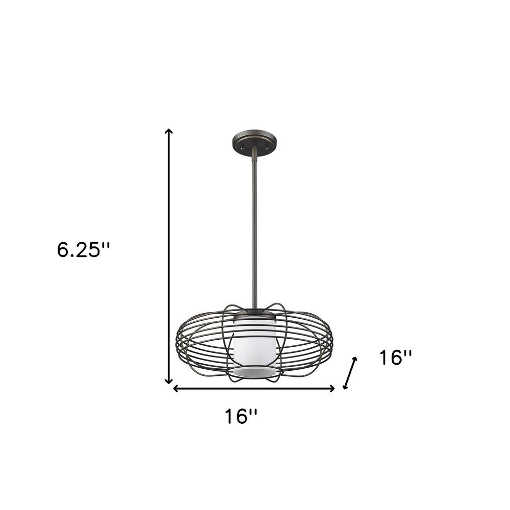 Bronze Crystal Dimmable Ceiling Light With Copper Shades