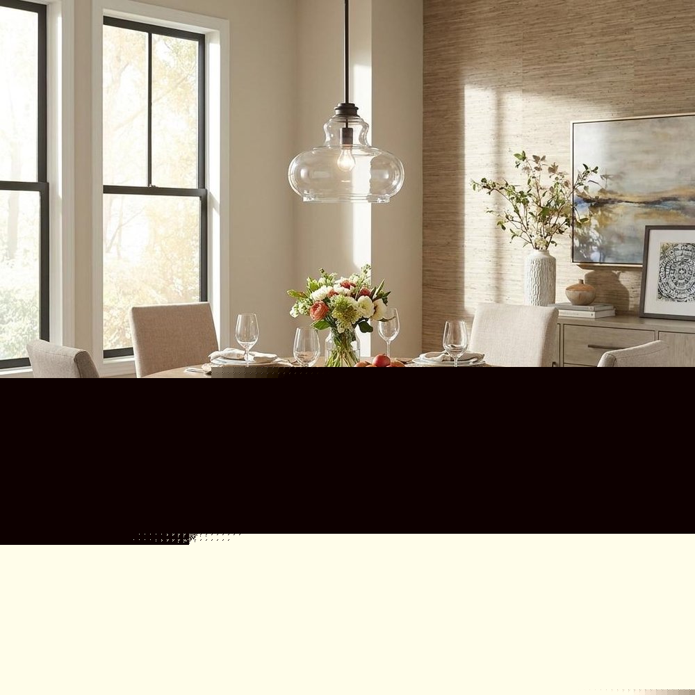 Torrel 1-Light Oil-Rubbed Bronze Pendant