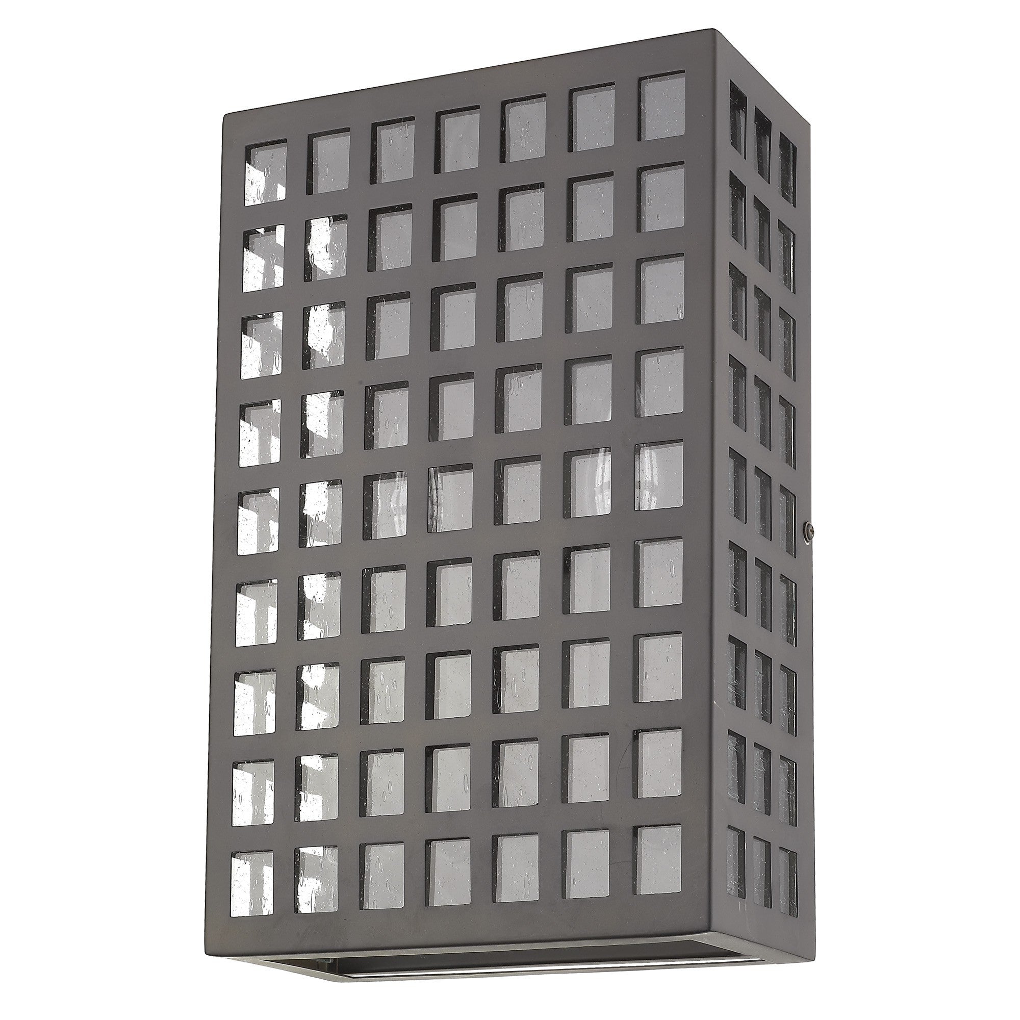 Black And Clear Two Light Seeded Dimmable Outdoor Hanging Lights With Black And Clear Shades