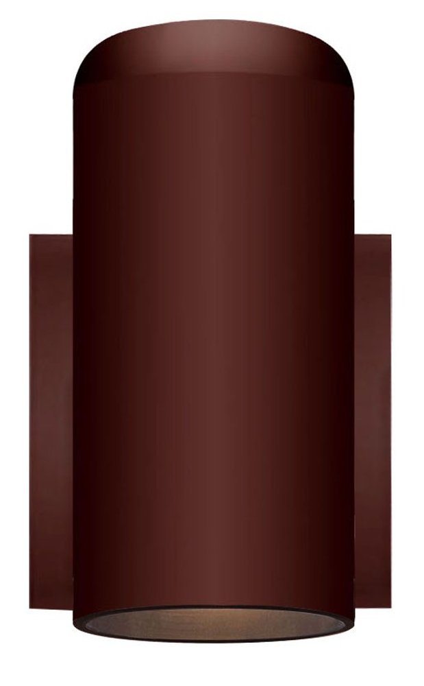 7" Copper Plastic Flush Mounted Sconce