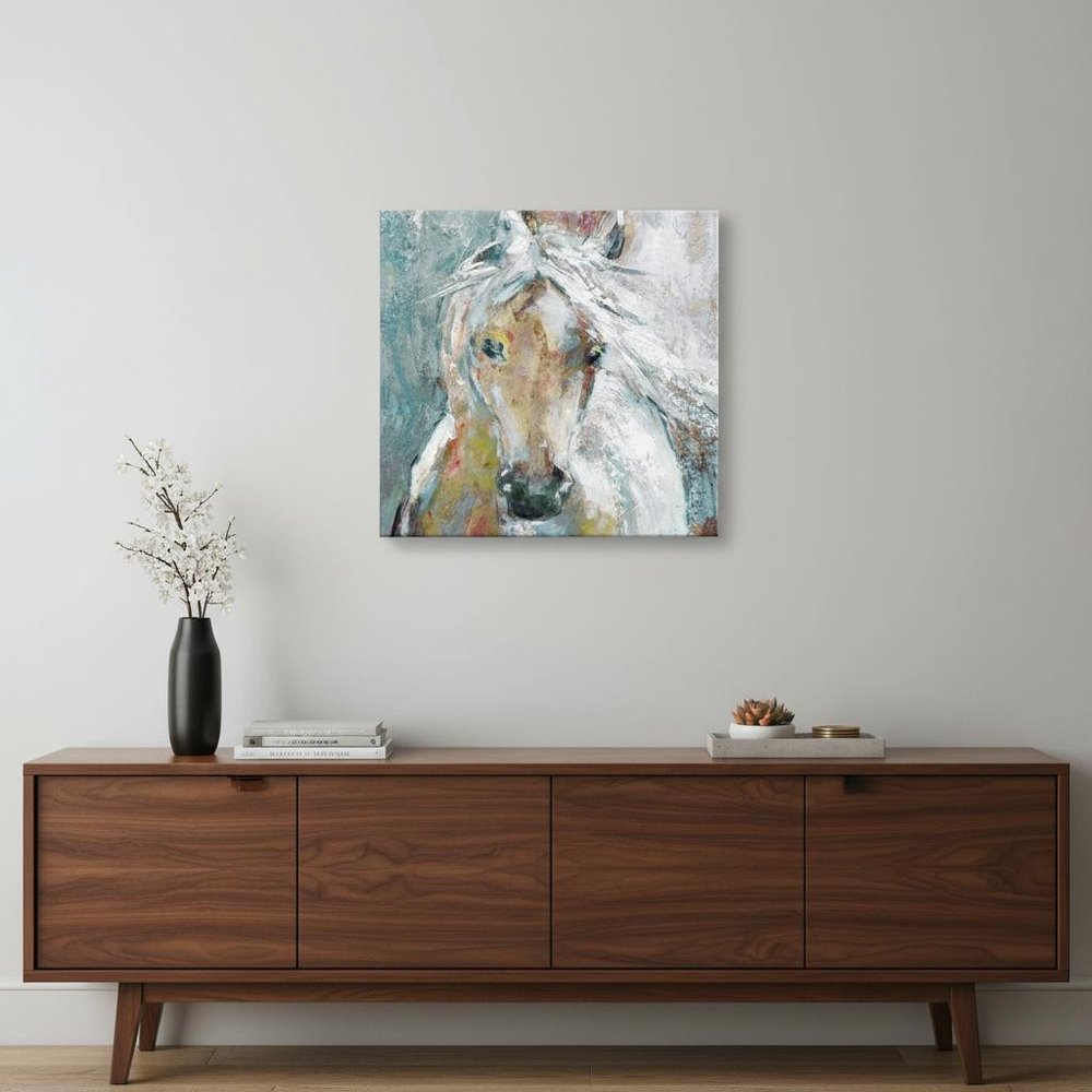 Whimsical Horse Unframed Print Wall Art