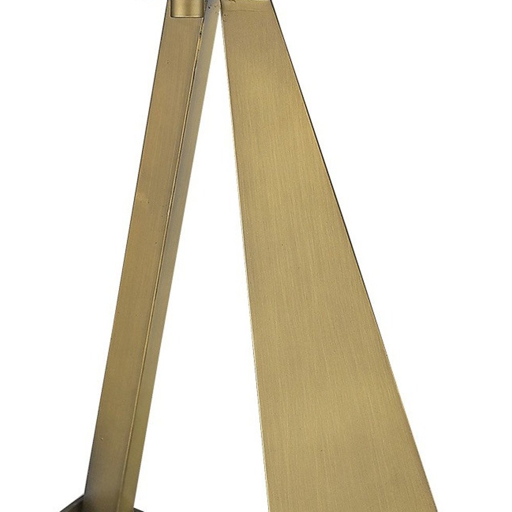 25" Brass Novelty Table Lamp With Shade