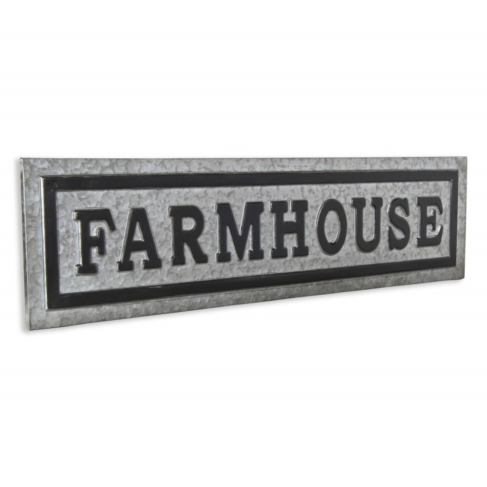 10" X 37" Gray Galvanized Steel