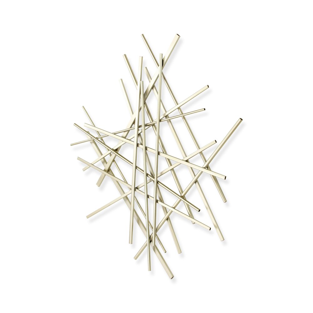 Silver Steel Wall Decor