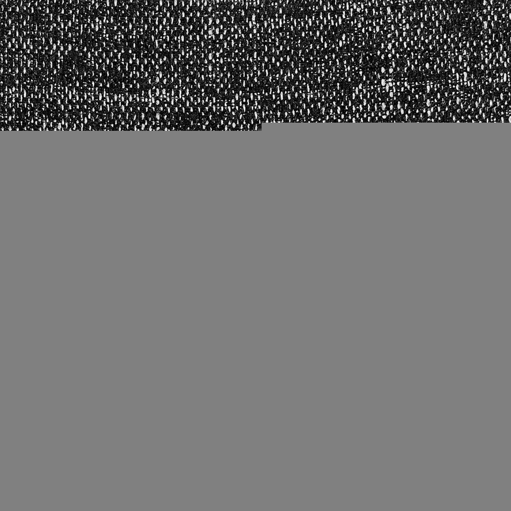 Set of Two Black Upholstered Fabric Dining Side Chairs