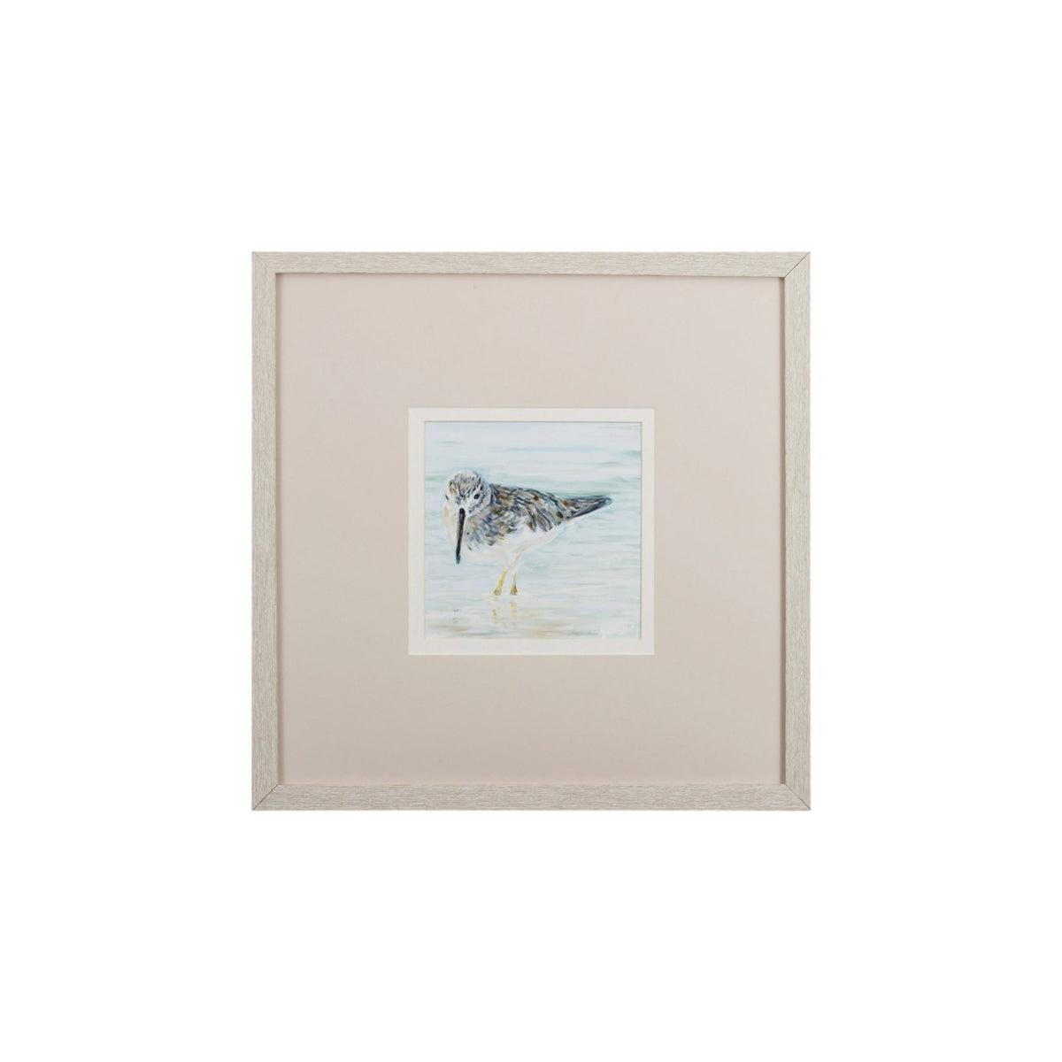 Set of Two Sandpipers Watercolor Wall Art