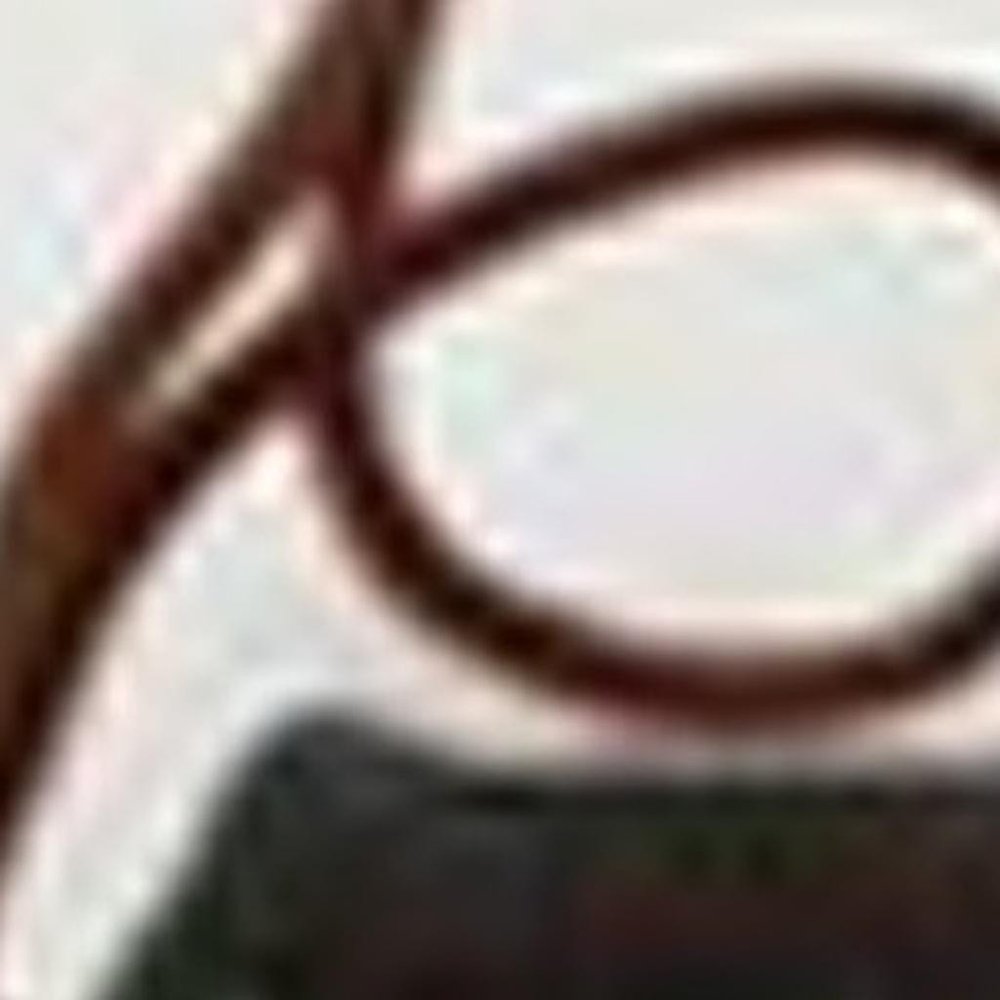 Brown Carved Scroll Wood Decorative Calligraphy Brush