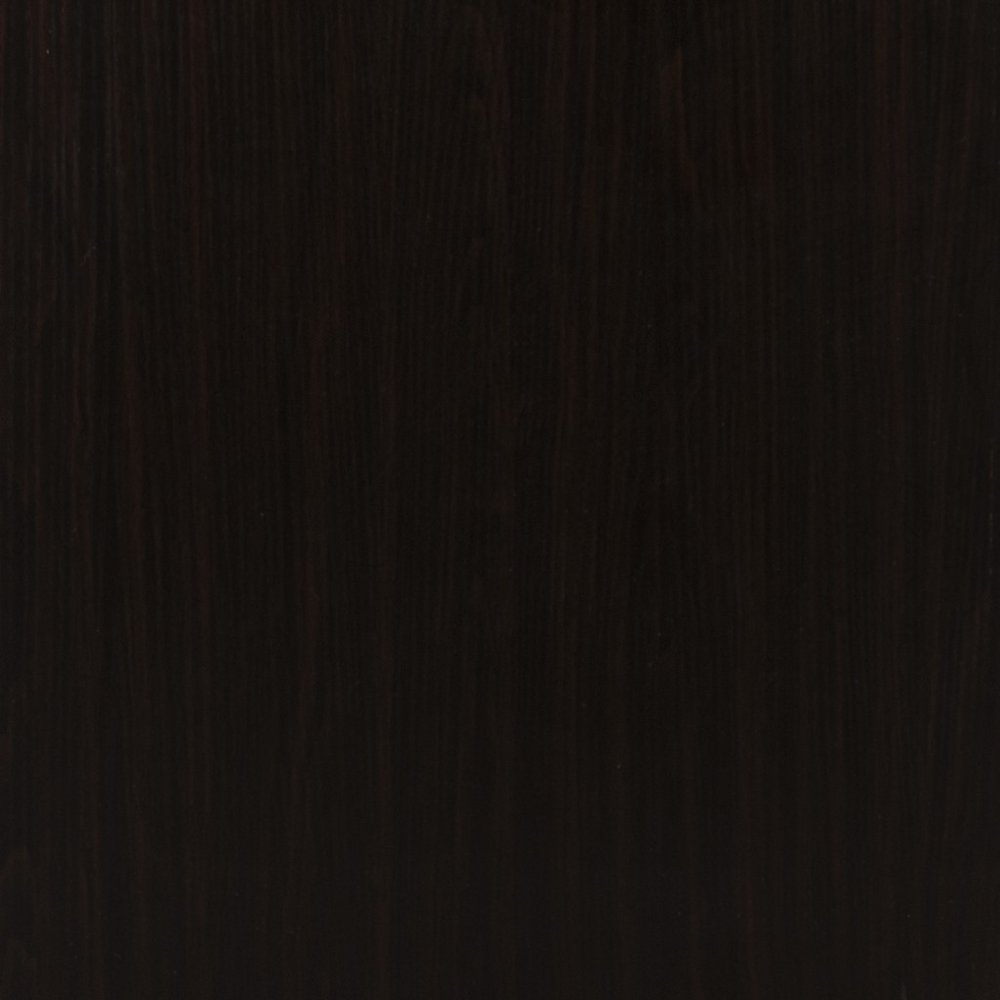 32" Dark Brown And Natural Carved Floral Sideboard with Two Doors