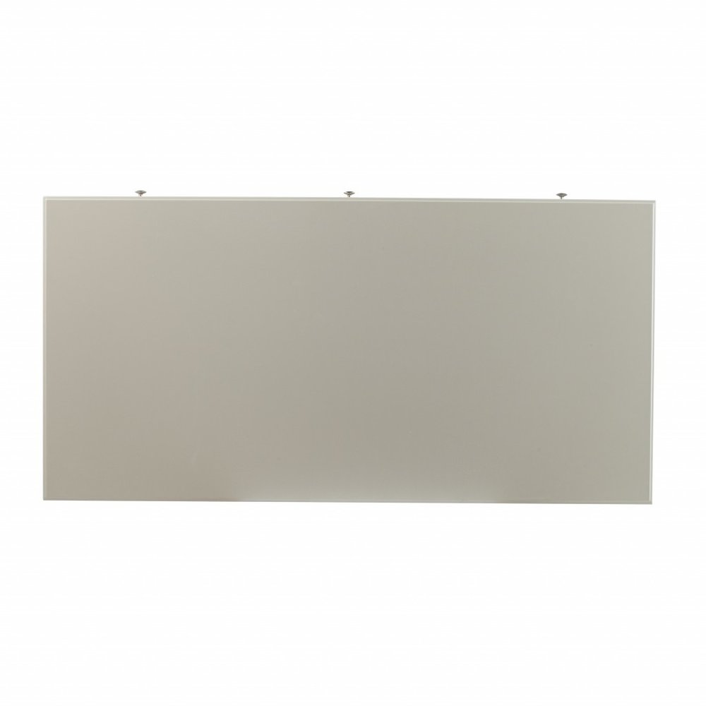 48" Gray Wood Trestle With Three Drawers