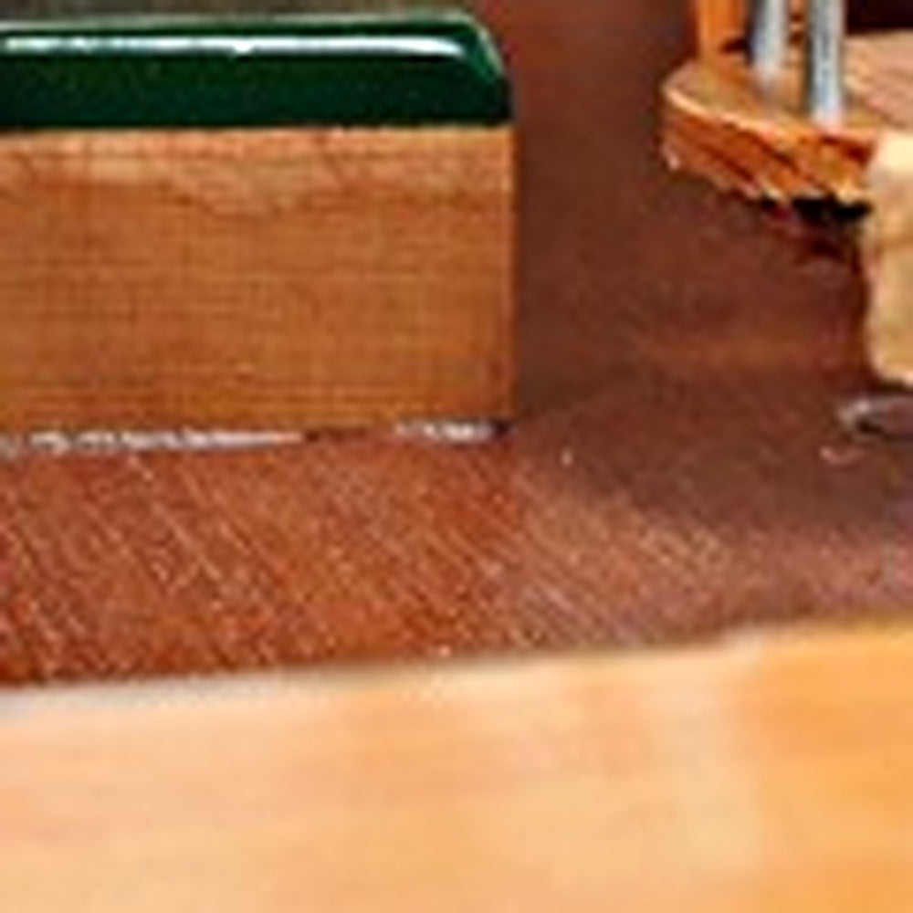 15" Black and Green Solid Wood Hand Painted 1934 Hemingway Pilar Fishing Boat Model Boat