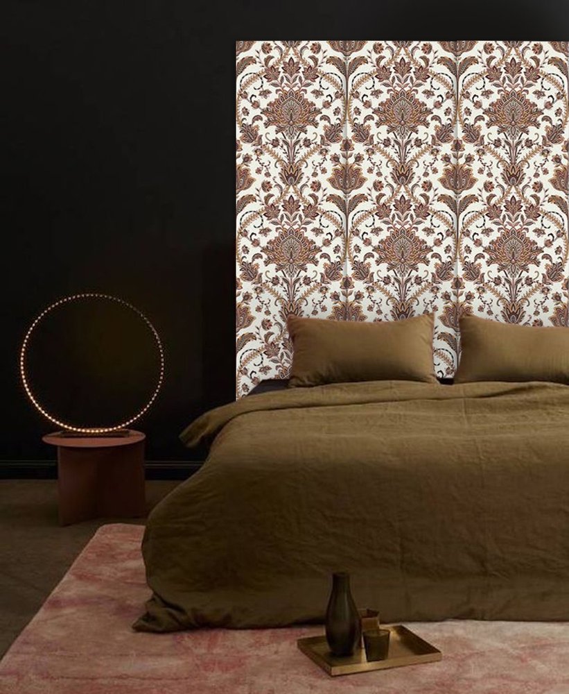 72" Green Folding Three Panel Screen Room Divider