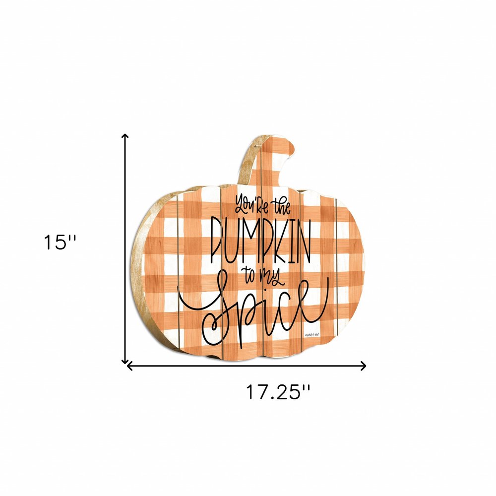 Youre the Pumpkin to My Spice Unframed Print Wall Art