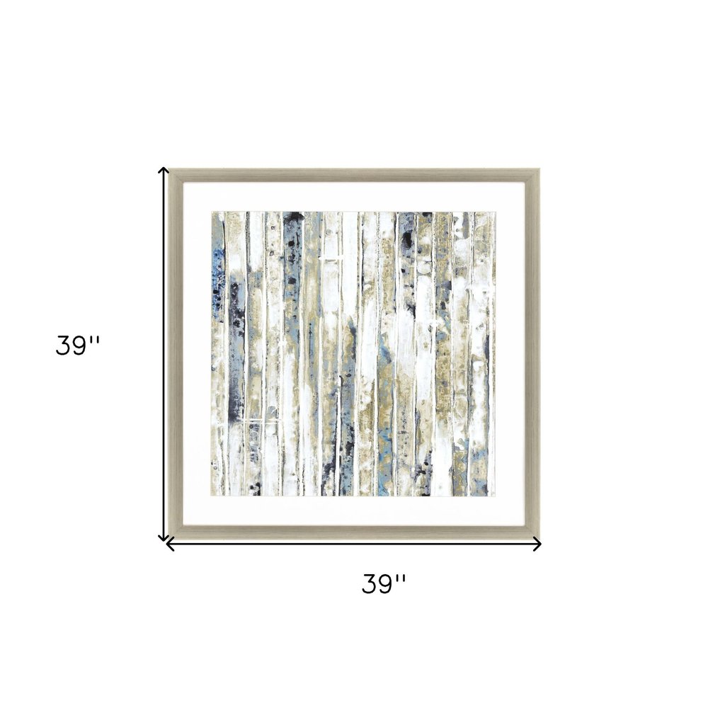 Visionaire Silver Framed Print Wall Art