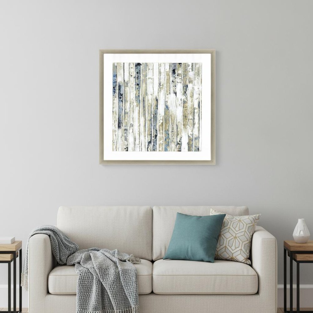 Visionaire Silver Framed Print Wall Art