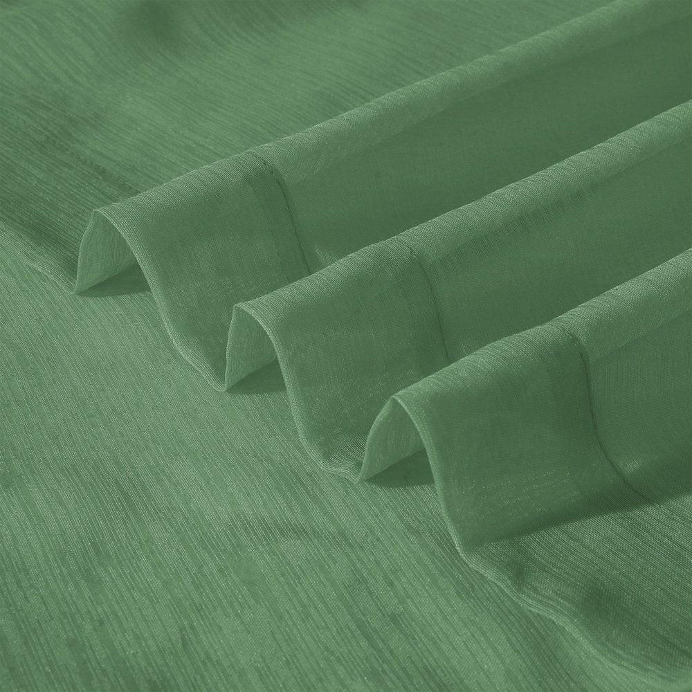 Set of Two 84" Sage Solid Modern Window Panels