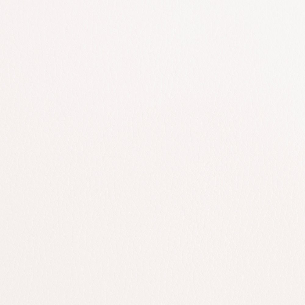 26" White And Silver Faux Leather And Iron Counter Height Bar Chair