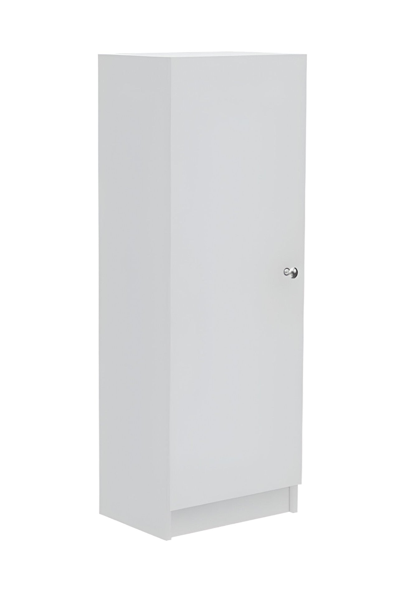 47" White Wood Pantry Or Storage Closet