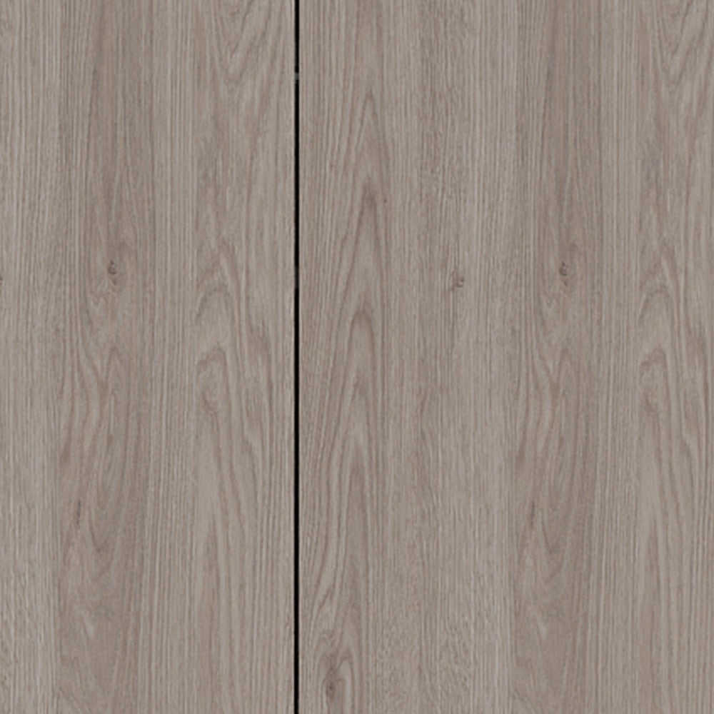 71" Light Gray Wood Two Door Pantry Or Storage Closet