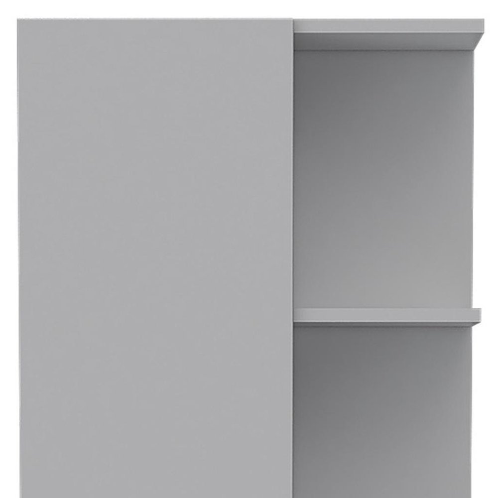 20" White Wood Freestanding Single Door Bathroom Vanity