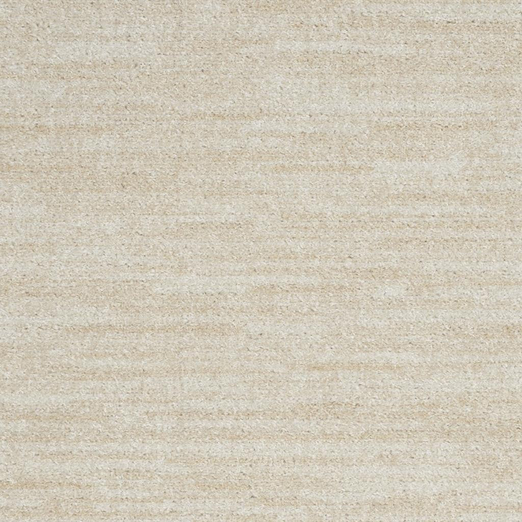 4' Runner Beige And Ivory Indoor Outdoor Runner Rug