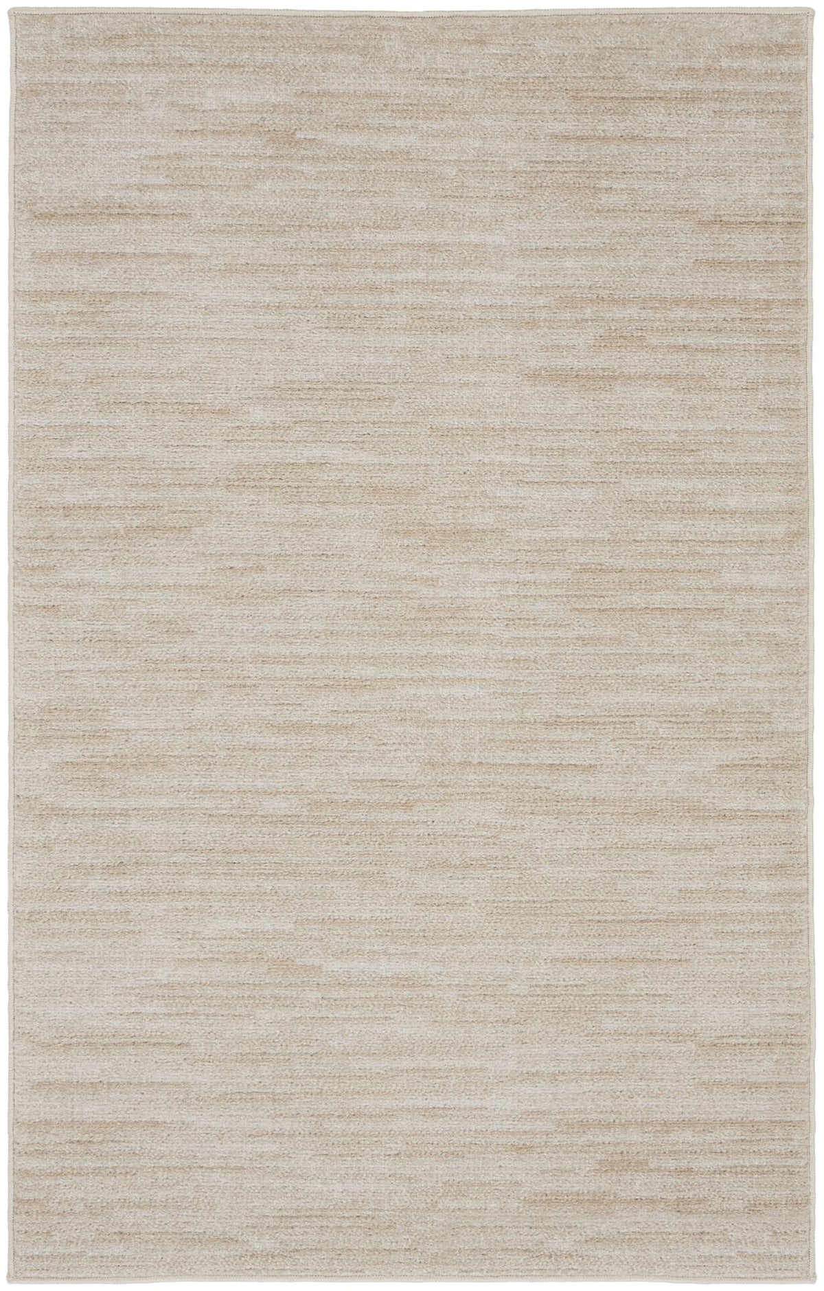 3' X 5' Beige And Ivory Indoor Outdoor Area Rug