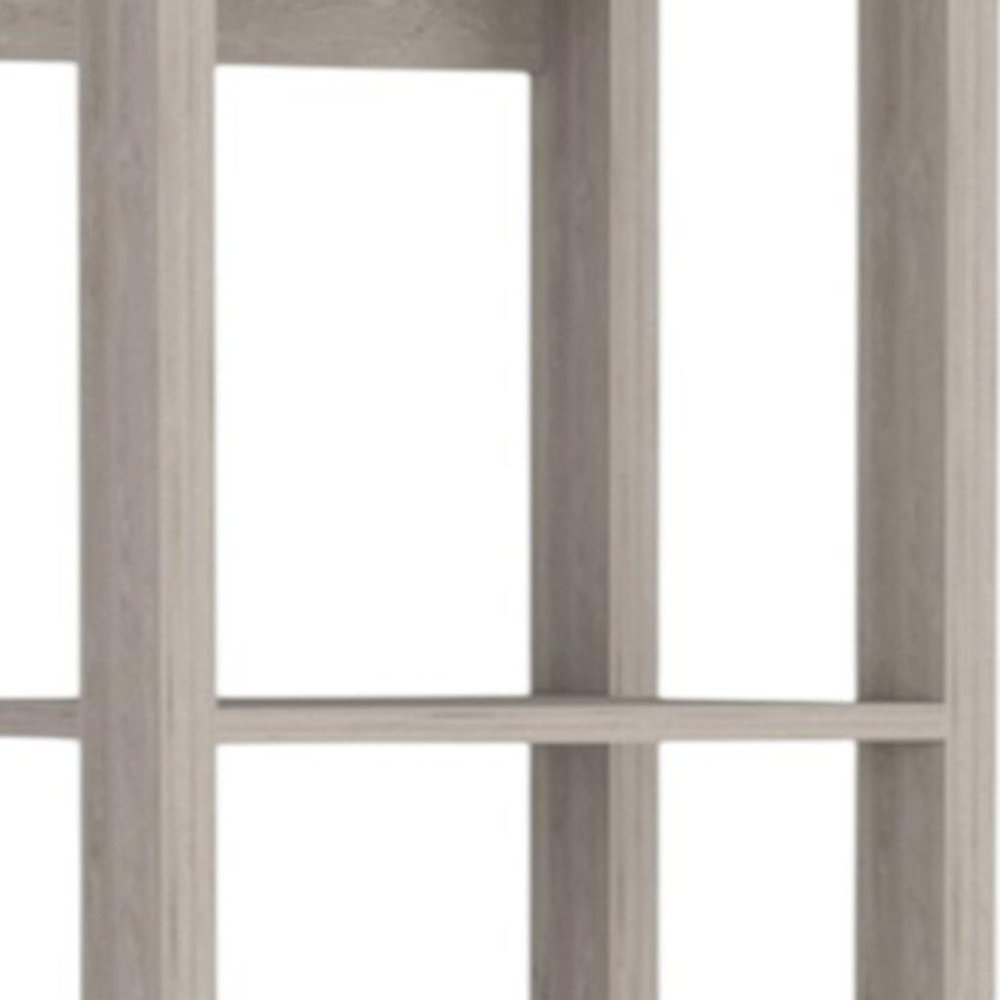 16" Light Gray Wood Freestanding Single Door Bathroom Vanity