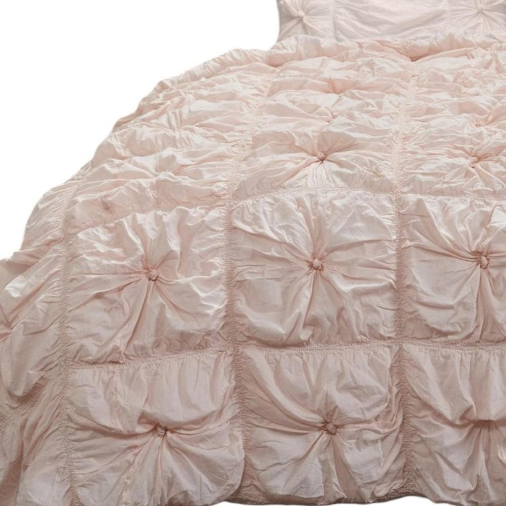 Pink Queen Cotton Blend Washable Polyester Down Alternative Comforter Set