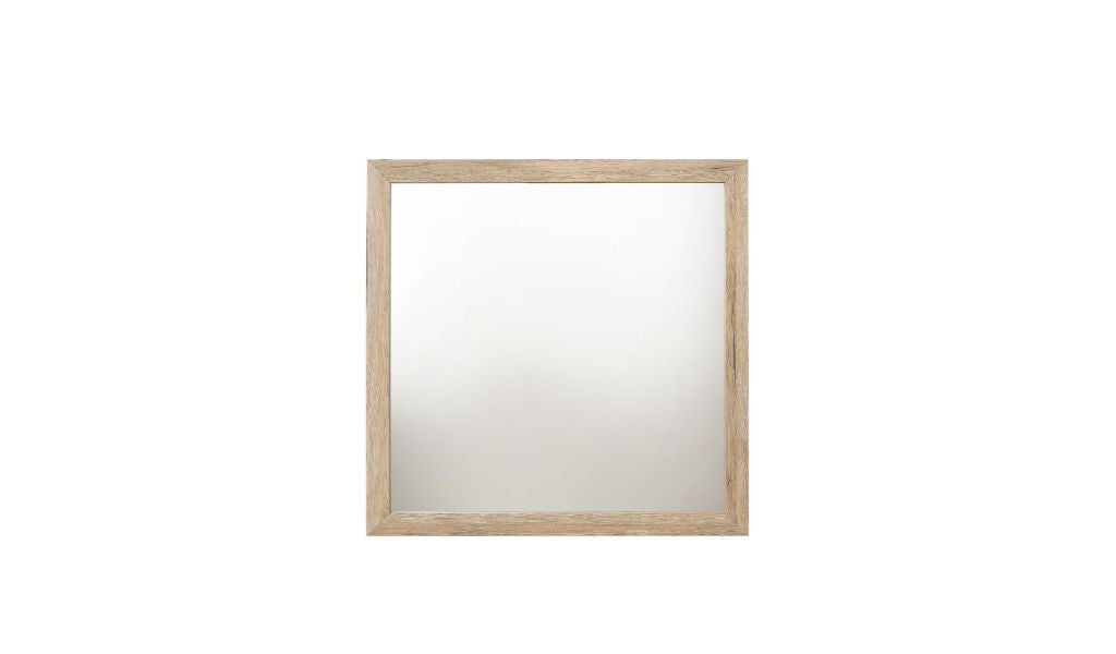 40" Natural Square Dresser Mirror