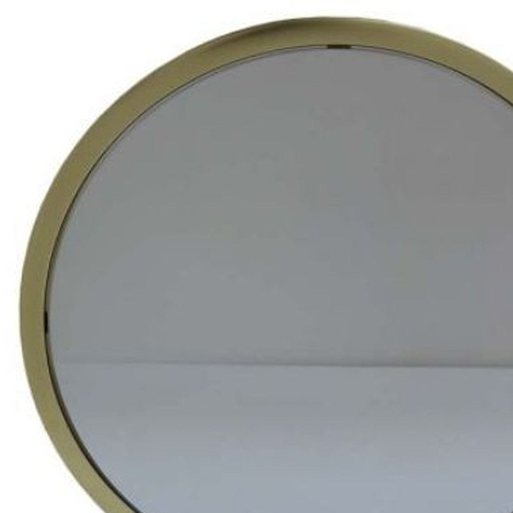 19" Faux Fur, Mirror, Pink & Gold Finish Round Makeup Shaving Tabletop Mirror