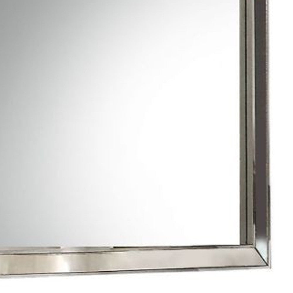 32" Platinum Framed Dresser Mirror