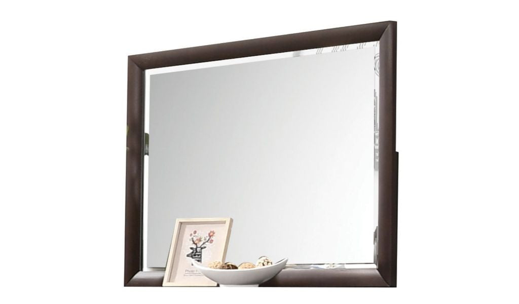 36" Dark Merlot Dresser Mirror