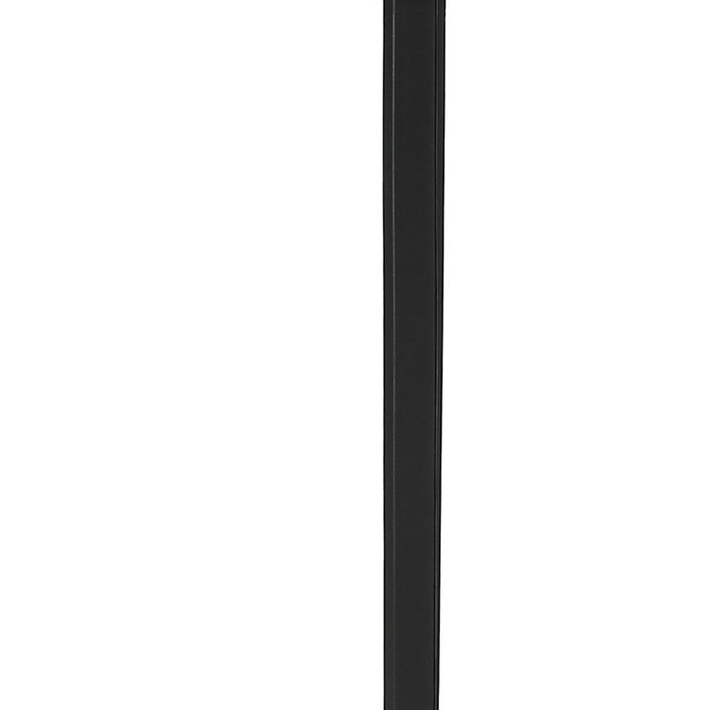 47" Gray and Black Wood and Metal Sled Computer Desk