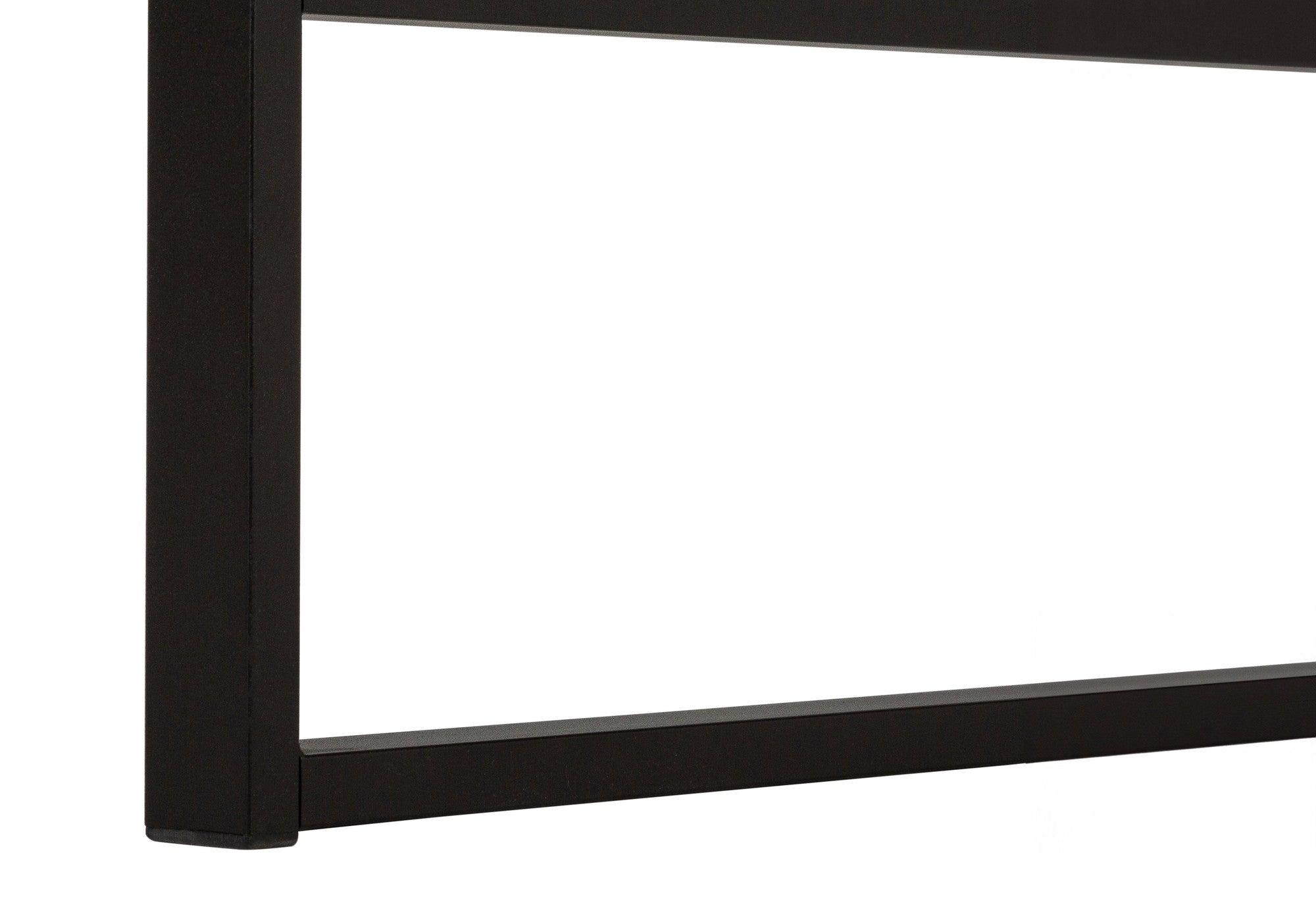 49" Gray and Black Computer Desk