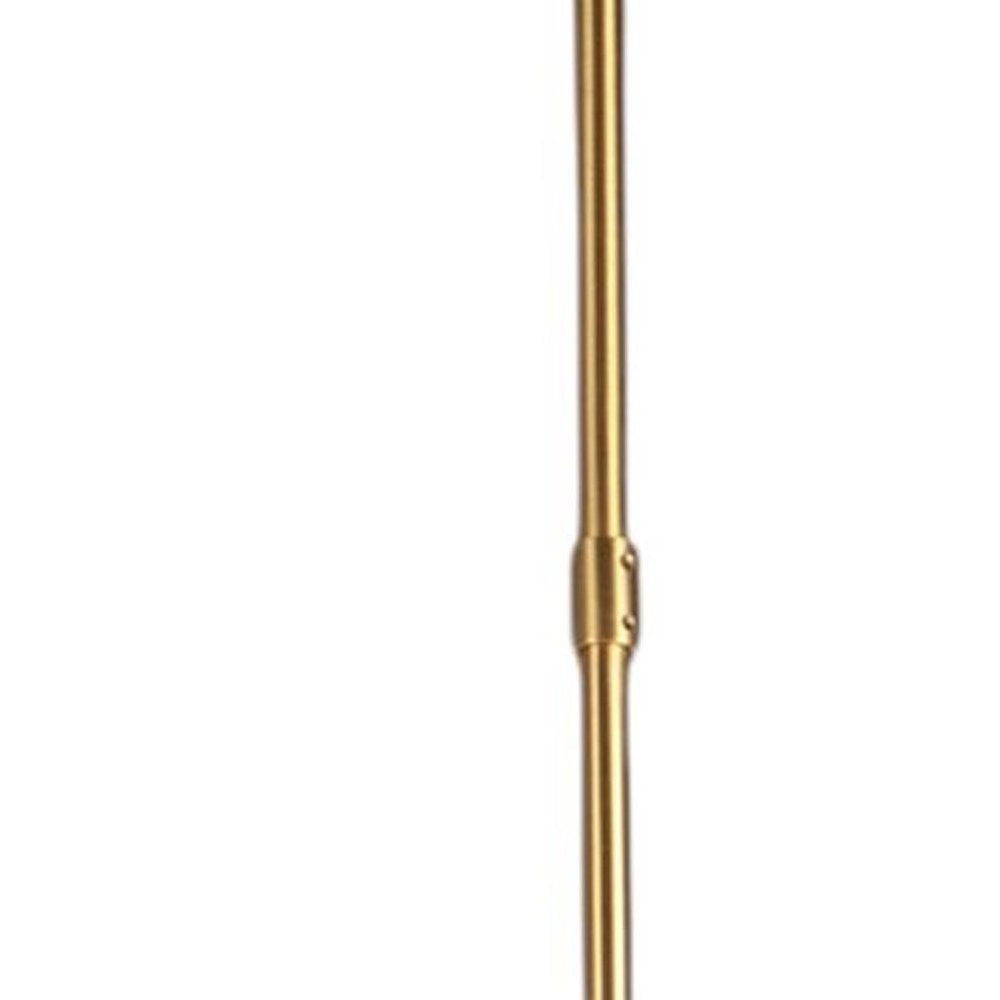 Brass Sputnik Six Light Metal Chandelier With White Shades