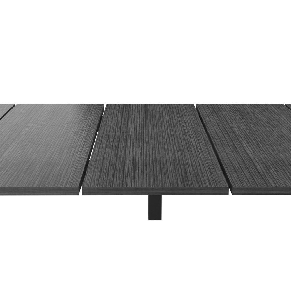 Black Distressed Wood Twin Bed Frame