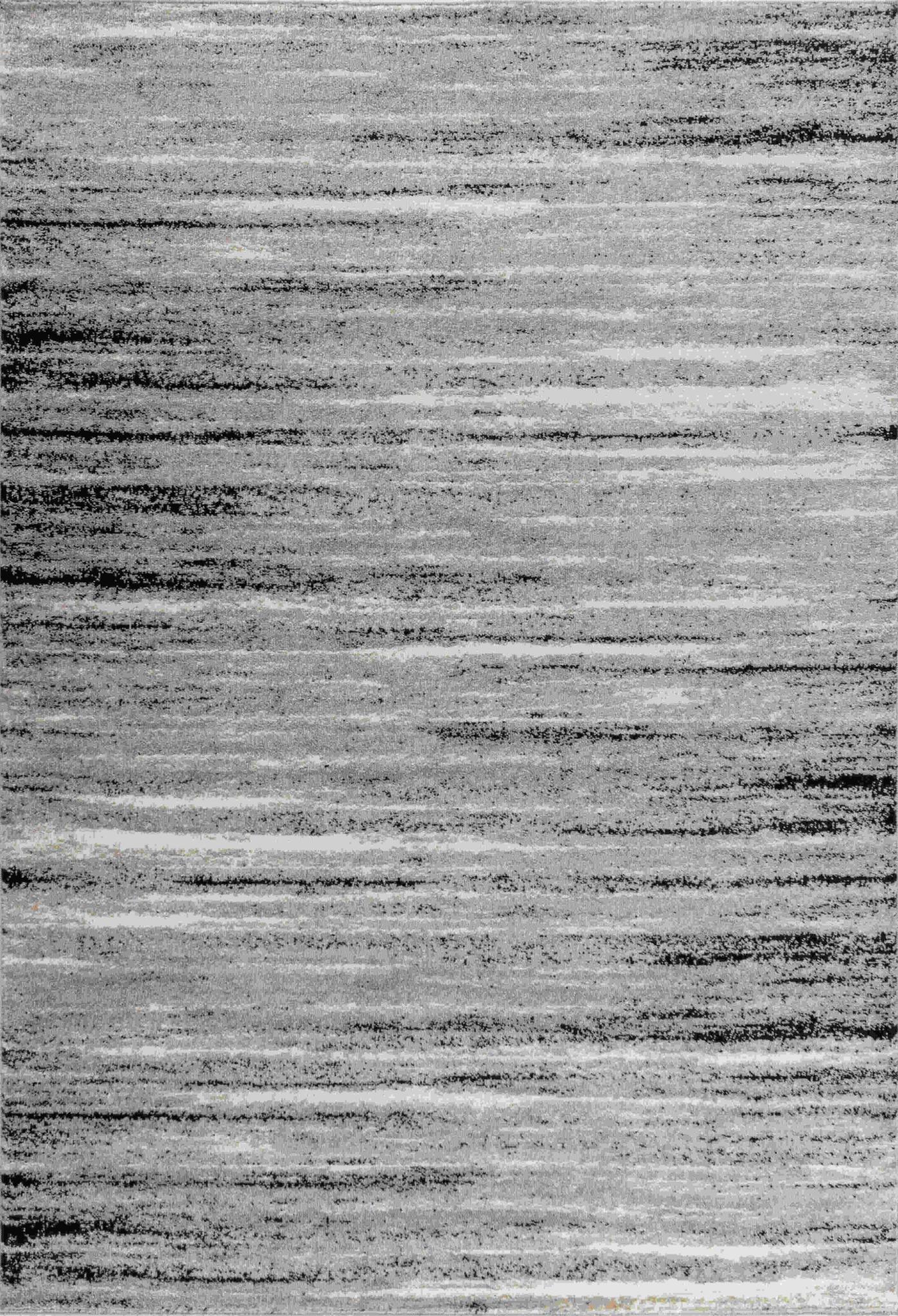 7' X 10' Grey Abstract Area Rug